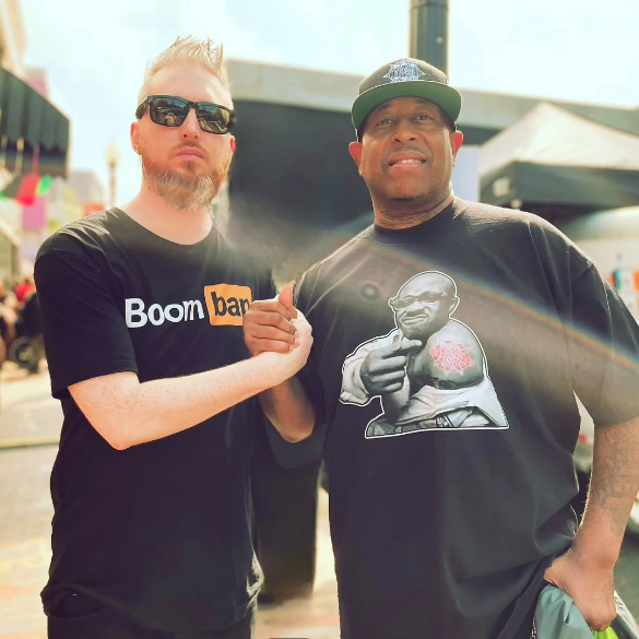Jay Pluss and DJ Premier (Gang Starr)