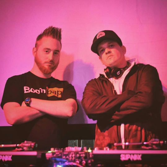 Jay Pluss and DJ Slipwax
