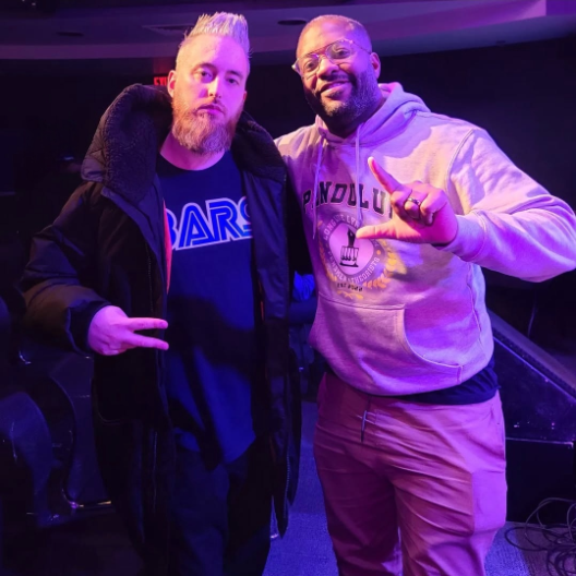 Jay Pluss and Mickey Factz