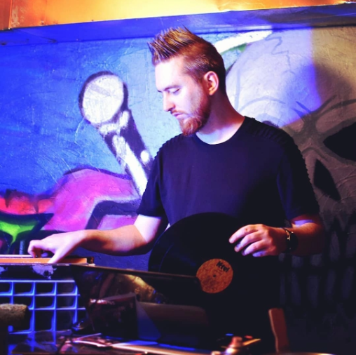 Jay Pluss Crate Digging for Vinyl Records