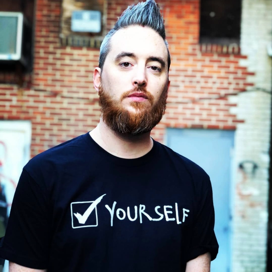 Jay Pluss in Exclusive Apparels Promo Shirt