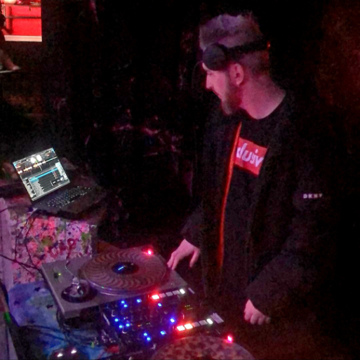 Jay Pluss Performing On Stage